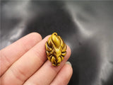 Tigers Eye Nine Tailed Fox Bead for Jewelry Making