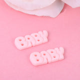 20/30pcs BABY Resin Accessories DIY Craft Supplies Phone Shell Art Fridge Home