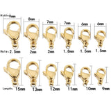 20-30pcs Stainless Steel Lobster Claw Clasps for DIY Jewelry Making