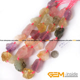 Crude Quartz Raw Material Beads 15in Strand Lapis Lazuli