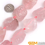 Crude Quartz Raw Material Beads 15in Strand Lapis Lazuli