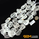 Crude Quartz Raw Material Beads 15in Strand Lapis Lazuli