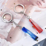Keychain Jump Rings Screw Eye Pins DIY Epoxy Resin Jewelry Making Accessories
