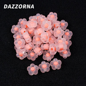 12mm Acrylic Flower Beads DIY Jewelry Accessories