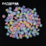 12mm Acrylic Flower Beads DIY Jewelry Accessories