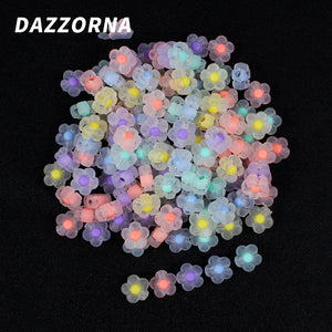 12mm Acrylic Flower Beads DIY Jewelry Accessories