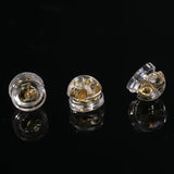 Silicone Earring Stoppers Caps Transparent Jewelry Findings