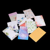20/40pcs 6x9cm Earring and Necklace Display Cards Colorful Cardboard Package
