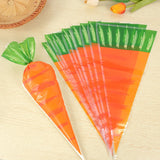 Easter Bunny Carrot Candy Bags for Kids Birthday Party