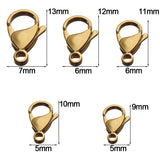 Stainless Steel Plated Lobster Clasp Claw Clasps 20-40pcs
