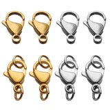Stainless Steel Plated Lobster Clasp Claw Clasps 20-40pcs