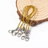20/40pcs Thread Cord Key Holder Bag Key Ring Hanger Lobster Keyrings DIY Keyfob