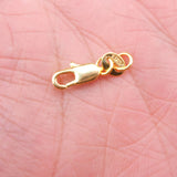 Plated Copper Lobster Clasps for Necklace Bracelet Jewelry Making 4*17MM