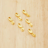 Plated Copper Lobster Clasps for Necklace Bracelet Jewelry Making 4*17MM