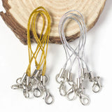 Lanyard Strap Cords Lobster Clasp Rope Keychain Hooks Set Keyring Pendant