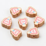 10mm Pig Polymer Clay Beads for Jewelry Making