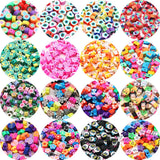 10mm Polymer Clay Beads Variety Pack for Jewelry Making DIY Bracelet