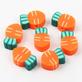 Carrots Polymer Clay Beads Clay Loose Spacer Jewelry Making