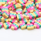 Cartoon Clay Ice Cream Bead Polymer Spacer Beads Jewelry Making DIY