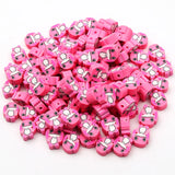 Cartoon Dog Polymer Clay Beads for DIY Jewelry Making