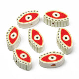 Polymer Clay Evil Bead Pharaoh Spacer Beads Jewelry Making DIY