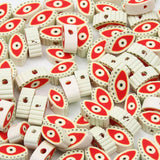 Polymer Clay Evil Bead Pharaoh Spacer Beads Jewelry Making DIY