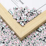 Christmas Polymer Clay Beads for Jewelry Making Bracelet DIY