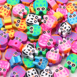 Handcrafted Owl Spacer Beads for Jewelry Making