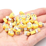 Squirrel Polymer Clay Beads for DIY Jewelry Making