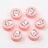 Cartoon Pig Clay Beads for Jewelry Making - 20/50/100pcs