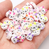 Rabbit Polymer Clay Beads Mix for Jewelry Making Diy Bracelet Necklace Earrings