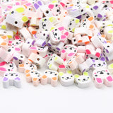 Rabbit Polymer Clay Beads Mix for Jewelry Making Diy Bracelet Necklace Earrings