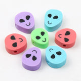 Mixed Alien Polymer Clay Beads Spacer for Jewelry Making DIY