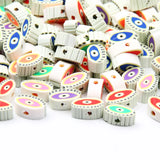Mixed Eye Polymer Clay Beads for Jewelry Making DIY Bracelet Necklace Earrings
