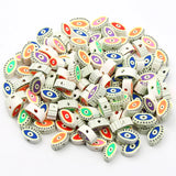 Mixed Eye Polymer Clay Beads for Jewelry Making DIY Bracelet Necklace Earrings
