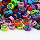 Pharaoh's Eye Beads Evil Clay Spacer Beads for Jewelry Making