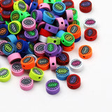 Pharaoh's Eye Beads Evil Clay Spacer Beads for Jewelry Making