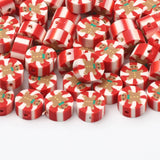 Polymer Clay Gingerbread Man Beads for DIY Jewelry