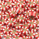 Polymer Clay Gingerbread Man Beads for DIY Jewelry