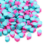 Polymer Clay Beads Lake Strawberry Clay Spacer Beads For Jewelry Making