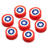 Polymer Clay Spacer Beads Superhero Cartoon Beads Jewelry Making DIY
