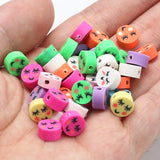 Shyness Smiley Clay Beads for Jewelry Making DIY Bracelets Earrings