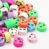 Shyness Smiley Clay Beads for Jewelry Making DIY Bracelets Earrings