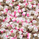 Smile Face Ice-cream Polymer Beads for Jewelry Making