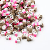 Smile Face Ice-cream Polymer Beads for Jewelry Making