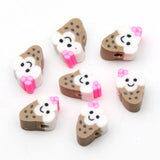 Smile Face Ice-cream Polymer Beads for Jewelry Making