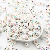 Cartoon Clay Spacer Beads Smiley Polymer Clay Beads For DIY Bracelets