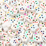 Cartoon Clay Spacer Beads Smiley Polymer Clay Beads For DIY Bracelets