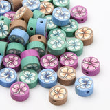 10mm Morning Glory Clay Spacer Beads DIY Bracelet Accessories