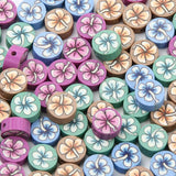 10mm Morning Glory Clay Spacer Beads DIY Bracelet Accessories